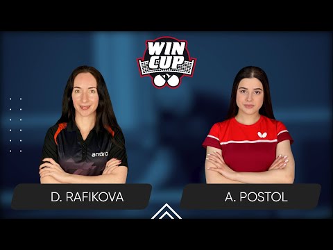 09:00 Diana Rafikova - Anastasiia Postol 24.12.2024 WINCUP Women Master. TABLE 1