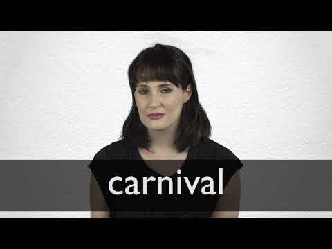 How to pronounce CARNIVAL in British English