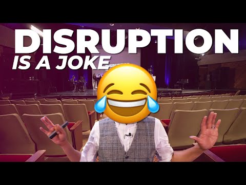 DISRUPTION - DISRUPTION IS A JOKE | Disruption Keynote Speaker Shawn Kanungo