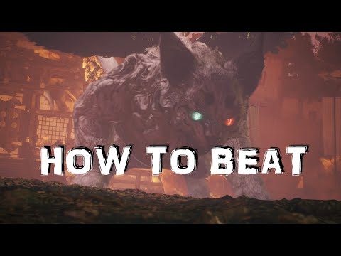 Nioh 2: Darkness in the Capital DLC - How to Beat - White Tiger BOSS