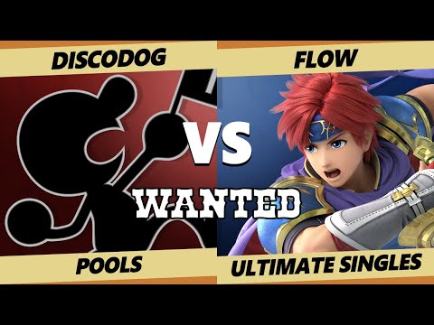 Wanted S4 C2 Pools - Discodog (Game & Watch) Vs. Flow (Roy) SSBU Ultimate Tournament
