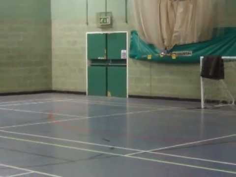 Okehampton MFC In Door Flying 17/03/2013 - PD's Tri Copter