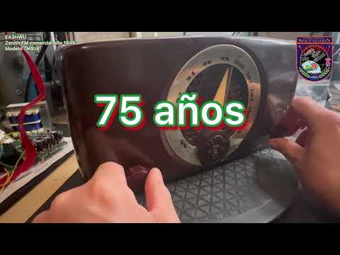 EA3HWU Zenith FM comercial de 1949 ¿Lo sabías?