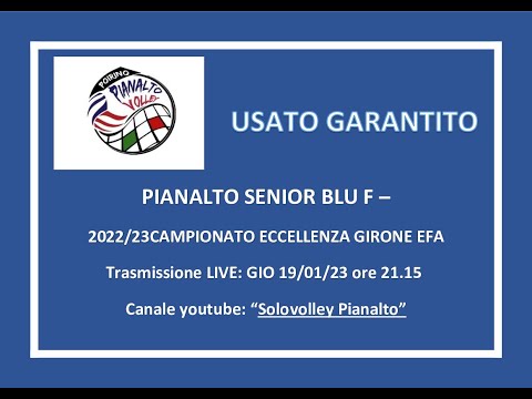 PIANALTO  SENIOR F POIRINO - USATO GARANTITO  _  UISP PIEMONTE VOLLEY  2022/23  ECCELLENZA FEM