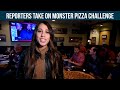MLive Reporters Take On Thompson Pizzeria S Monster Pizza Challenge