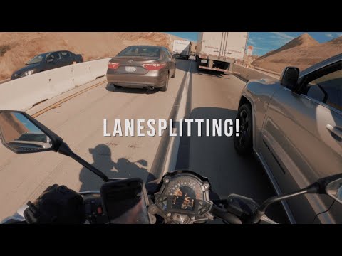 Lane Splitting All the Way to Desert Hot Springs, CA  | 4K