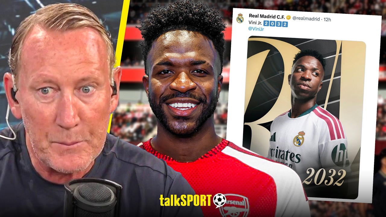 Ray Parlour REACTS to Vinicius Jr REJECTING Arsenal interest & COMMITTING his future to Real Madrid
