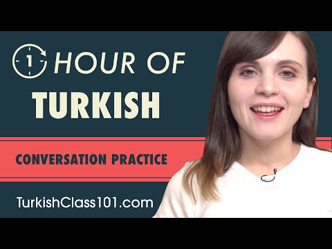 1 Hour of Turkish Conversation Practice - Improve Speaking Skills