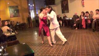 IVANA SMOLJANOVICH NANY PERALTA BAILANDO EL VALS "SE FUE" EN TACUARI,CONPULSIONTANGUERA