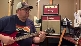 Video thumbnail for Epiphone Valve Junior demo by Just Drive Sheboygan Falls