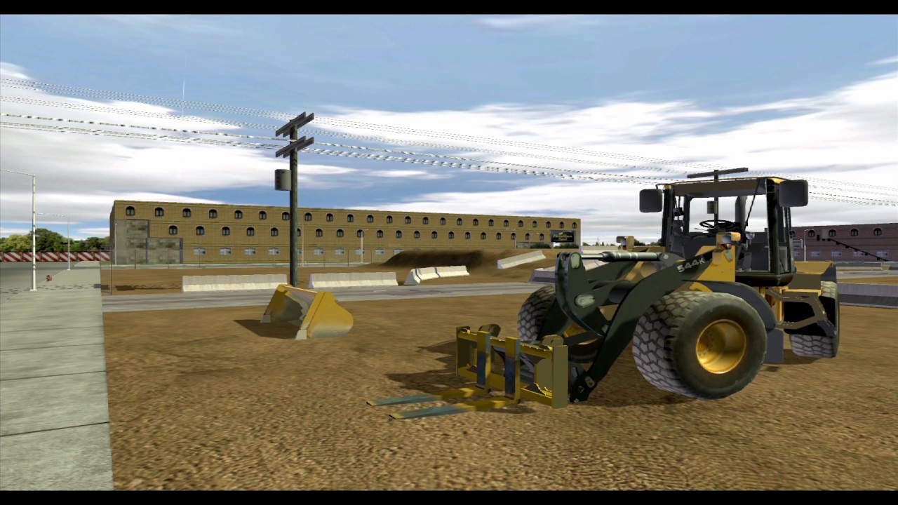 John Deere Wheel Loader Simulator Training Lessons
