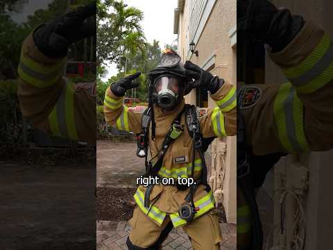 Real things I’ve seen as a Firefighter. This was probably not a smart idea. #firefighter #helmet