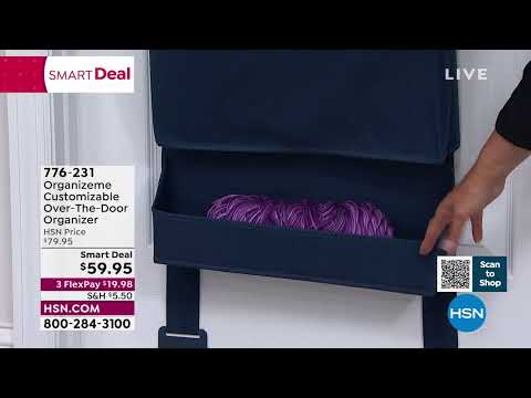 Organizeme Customizable OverTheDoor Organizer