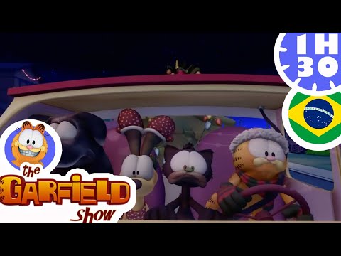 😼 Cuidado, Garfield ao volante! 🚘 Compilação de episódios do Garfield!
