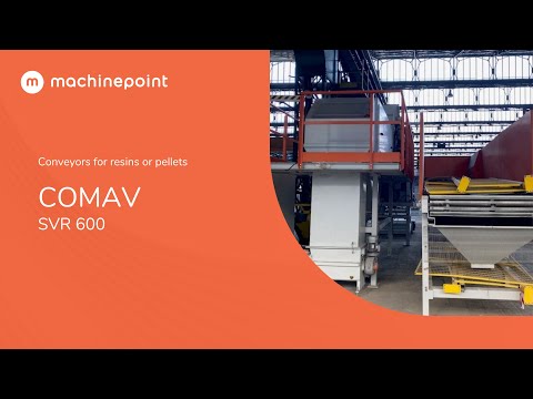 COMAV SVR 600 Conveyors for resins or pellets | COMAV Machines