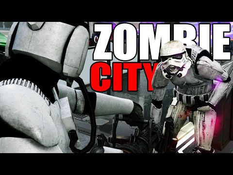 Trapped in a City with ZOMBIE STORMTROOPERS!? - XCOM 2: Clone Wars Mod 9