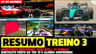 🚨TL3: MERCEDES RESSURGE, VERSTAPPEN FORTE, BORTOLETO PERTO DO TOP 10 E ALONSO MELHORA | FÓRMULA 1