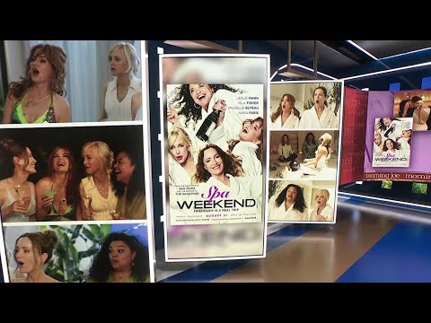 The cast of “Spa Weekend” takes viewers behind the scenes of new comedy