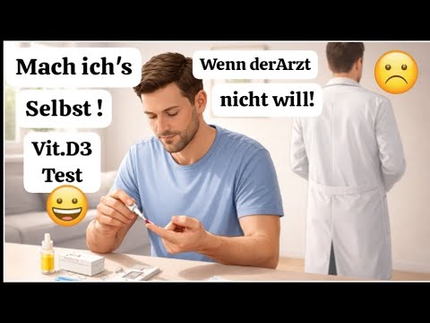 Robert Franz : Wenn der Arzt nicht will,mach ich's selbst! Vit D3 Test