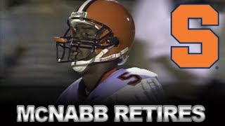 Eagles To Retire Number Of Former Syracuse Star Donovan McNabb | ACCDigitalNetwork