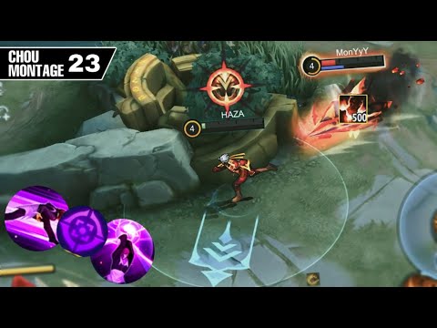 CHOU MONTAGE FREESTYLE 23 Outplay / Highlights / immune / Damage / Mobile Legends