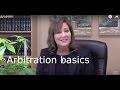 Arbitration basics