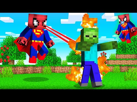 FAKİR SÜPER KAHRAMAN NASIL OLDU 👑 - Minecraft