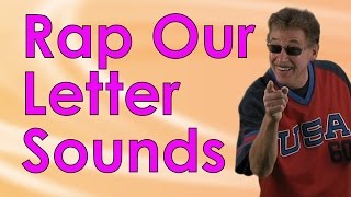 Rap Our Letter Sounds is a fun beginning letters sounds song for kids | Jack Hartmann