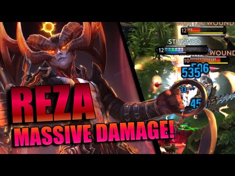 THIS HERO DOES SO MUCH DAMAGE!!! - Vainglory 2024 Reza Cp Jungle Gameplay