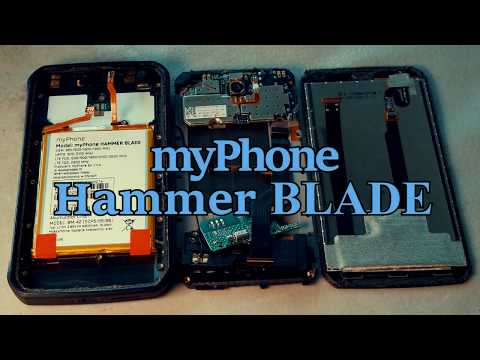 myPhone Hammer BLADE - Phone Disassembly