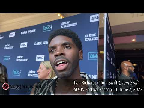 Q&A with Tian Richards (Tom Swift) from the ATX TV Festival Season 11 Red Carpet