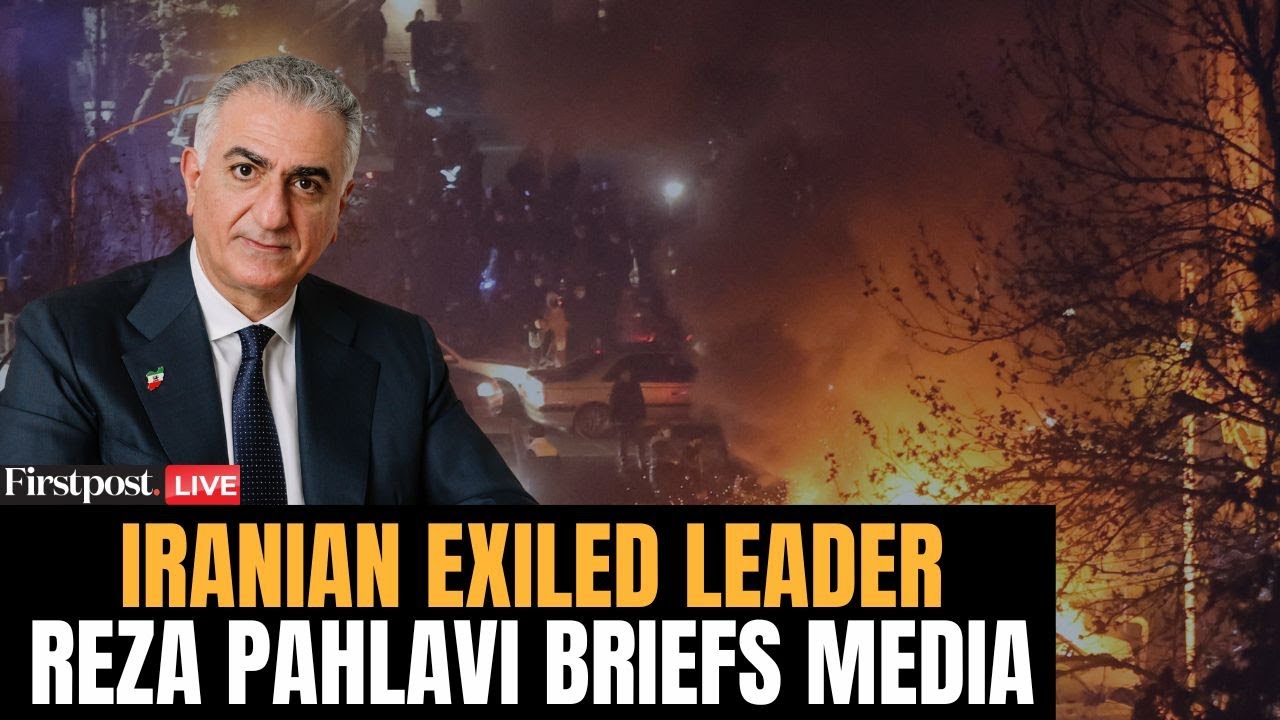 Reza Pahlavi LIVE: Exiled Son of Iran's Last Shah Addresses Media | Iran Protest