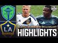 Seattle Sounders Vs LA Galaxy Highlights ️ FOX Soccer