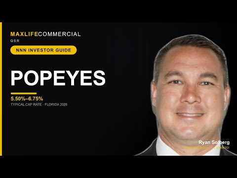 Popeyes NNN Investor Guide — Cap Rates, Lease Structure & Investment Analysis