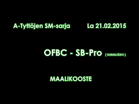 Maalikooste: OFBC - SB-Pro (21.02.2015)