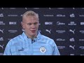 Haaland speaks for first time as a Manchester City player