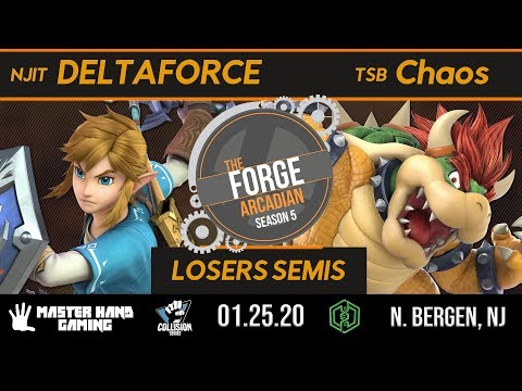 The Forge S5:E1 - NJIT | DELTAFORCE (Link) Vs. TSB | Chaos (Bowser) - L Semifinals