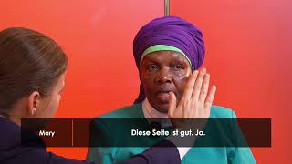 Marys Sehvermögen verbessert sich nach Gebet