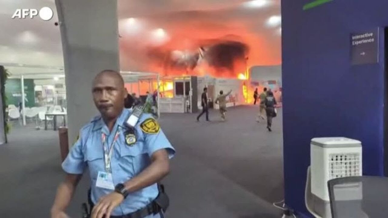 Grande incendio alla Cop30, attivate misure di sicurezza
