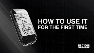 BSC100S｜How to use it for the first time