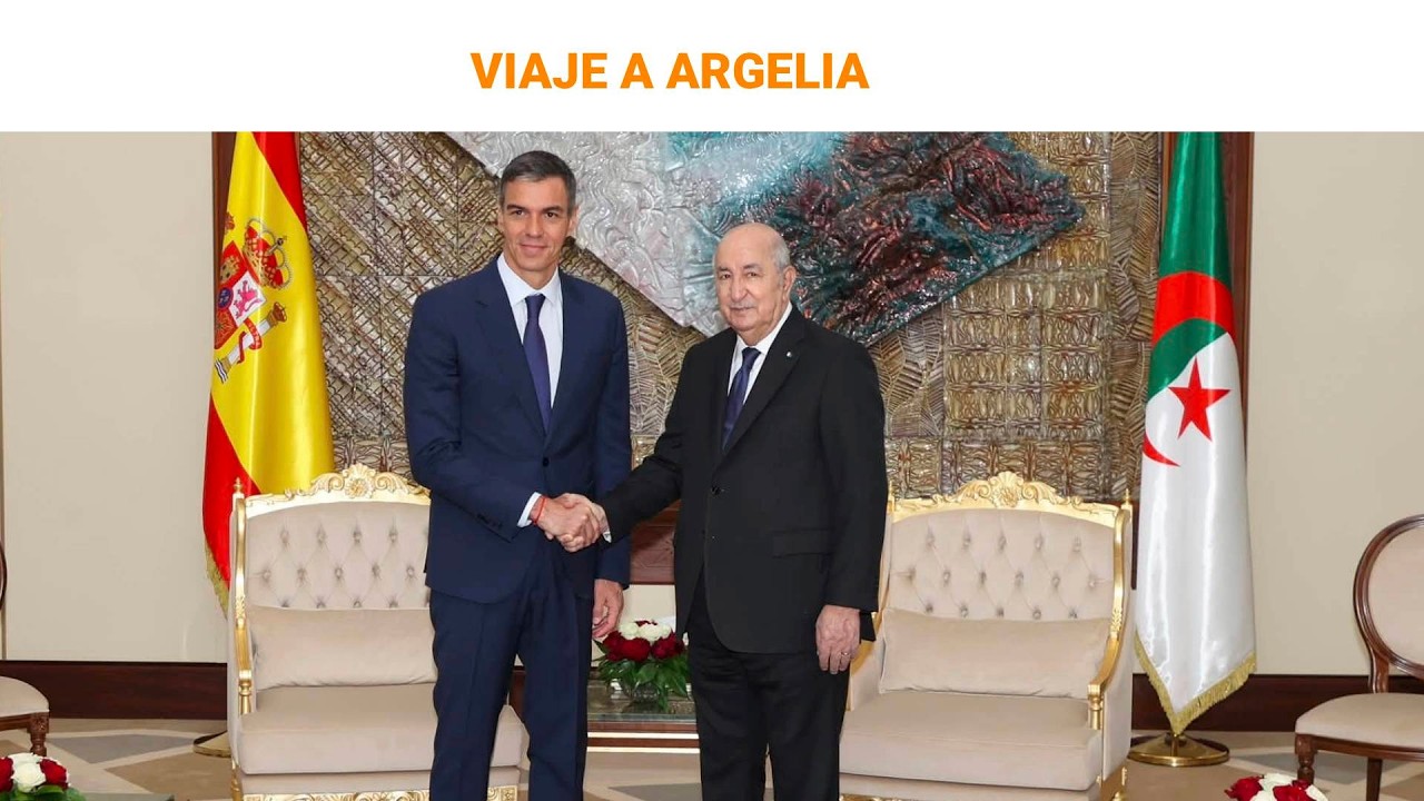 🔴DIRECTO | Pedro Sánchez habla a la prensa junto al primer ministro argelino | RTVE Noticias