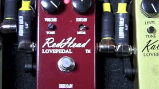 Video thumbnail for Lovepedal Redhead Demo :CR Demo's by Chris Reynolds