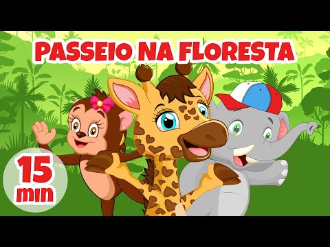 Passeio na Floresta da Giramille - 15 min | Desenho Animado Musical