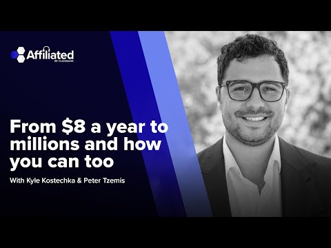 Ep. 073: Turning $8 a Year into MILLIONS with Affiliate Marketing ft. Peter Tzemis