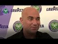 Wimbledon 2017 - Andre Agassi discusses Novak Djokovic and more