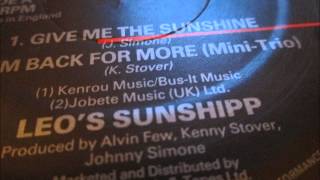 Leo`s Sunshipp  - I`m back for more. 1980 (Soul/Rare Groove)
