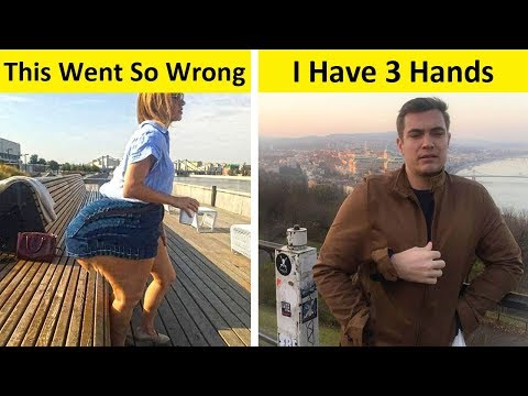 Be Careful While Taking Panoramic Photos! 😱😂 Video
