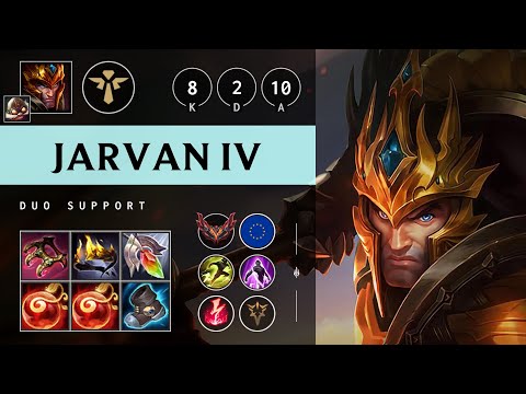 Jarvan IV Support vs Senna: Rampage - EUW Grandmaster Patch 25.S1.1