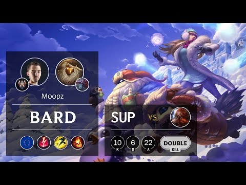 Bard Support vs Gragas - EUW Challenger Patch 9.21