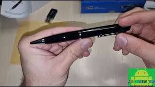 Ein James Bond !!! Gadget der Kugelschreiber mit Foto Videoaufzeichnung 1080p Mini Spion Spy Kamera
